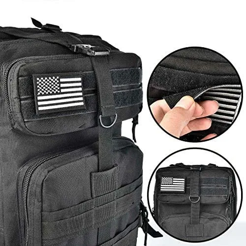 4 Pack US USA Flag Embroidered Patch Red Military Iron On Sew On Tactical Morale Patch for Hats Backpacks Caps Jackets   More