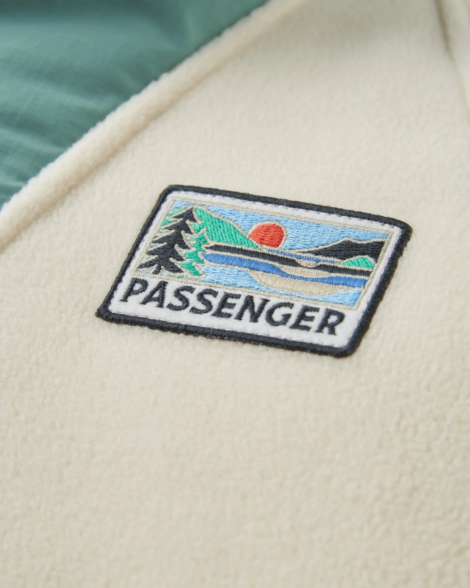 Alexander Recycled Hooded Polar Fleece - Birch