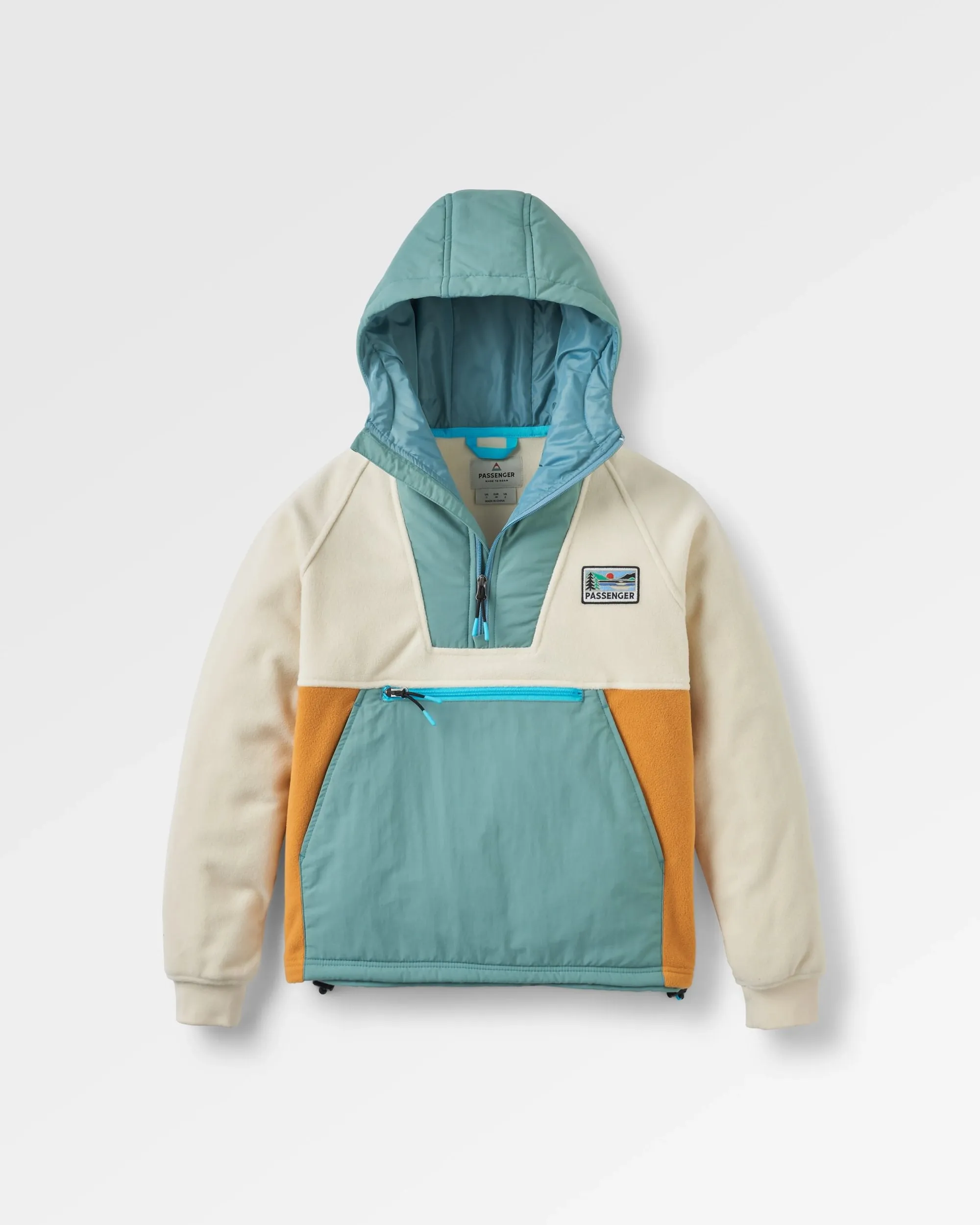 Alexander Recycled Hooded Polar Fleece - Birch
