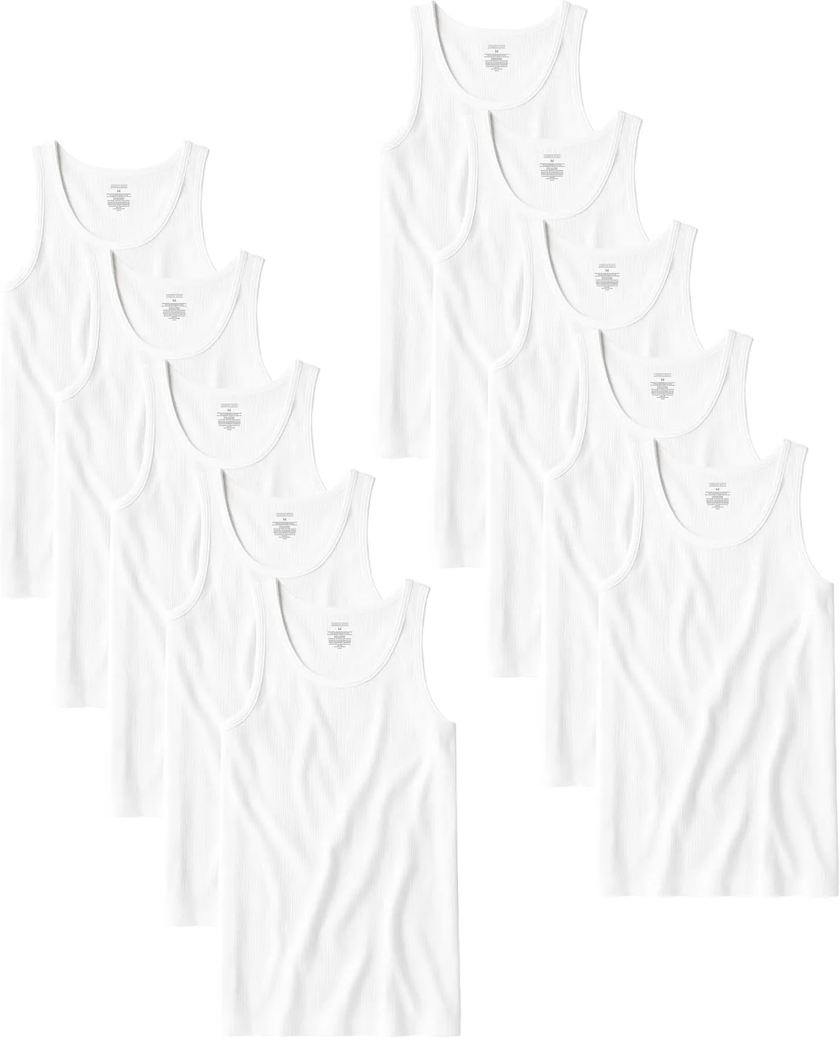 Andrew Scott Men's A Shirt Tanks | Cotton Tank Top Athletic Undershirts | Multi Packs & Colors