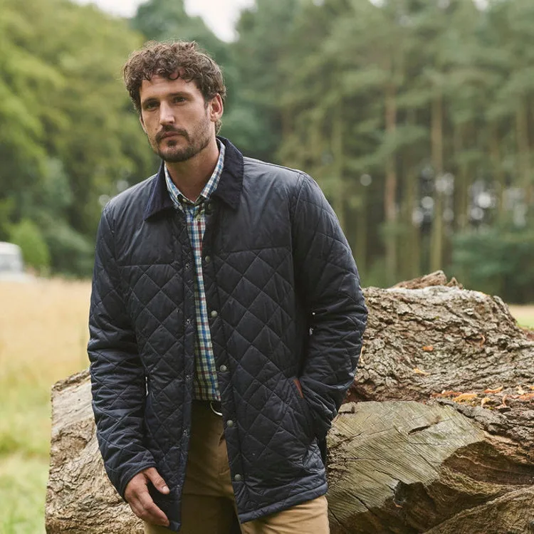 Barbour Thornhill Quilt Jacket - Navy