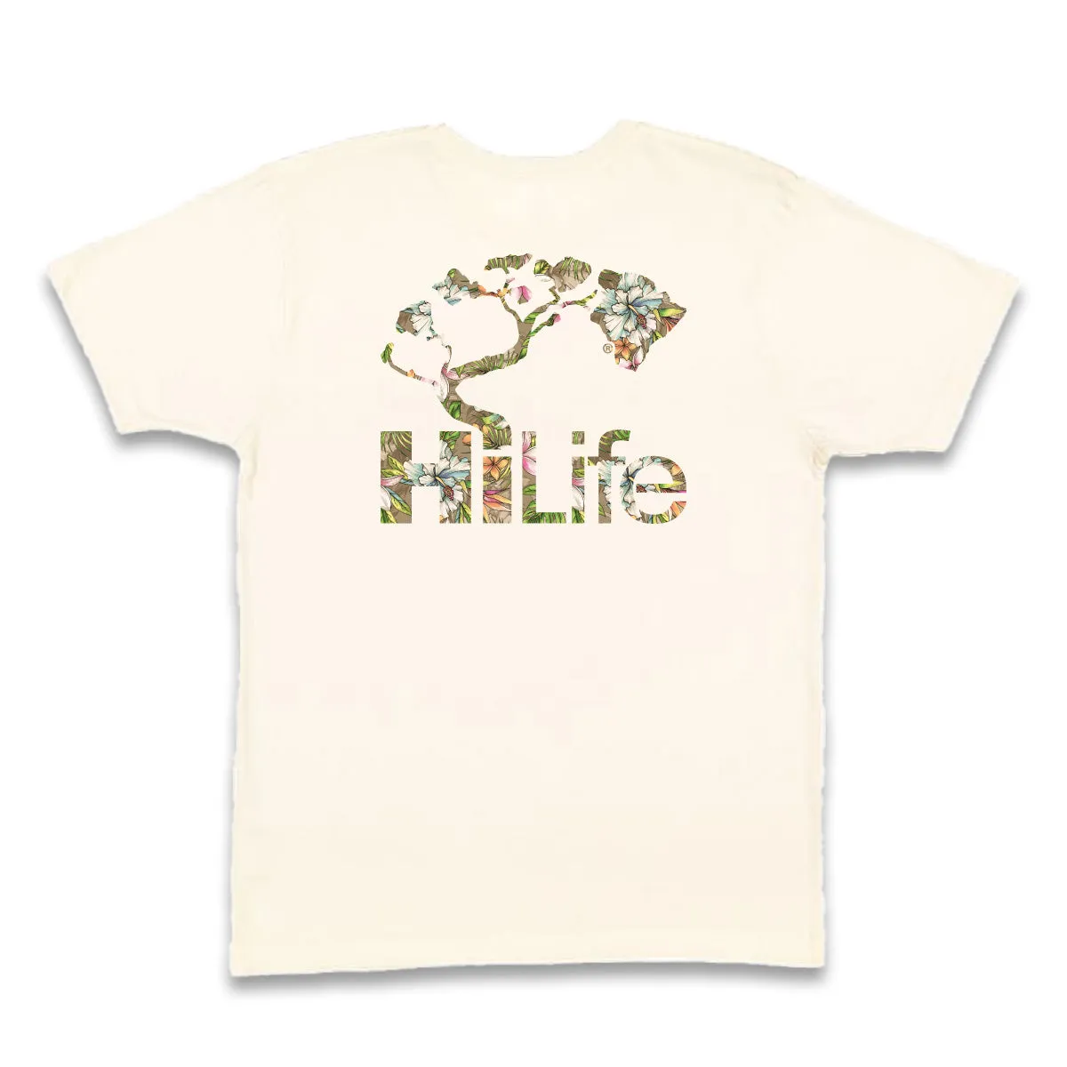 Basic Floral Soft Cotton Tee