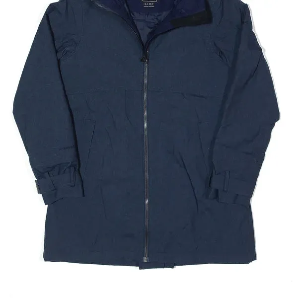 BERGHAUS Insulated Coat Blue Hooded Womens XS
