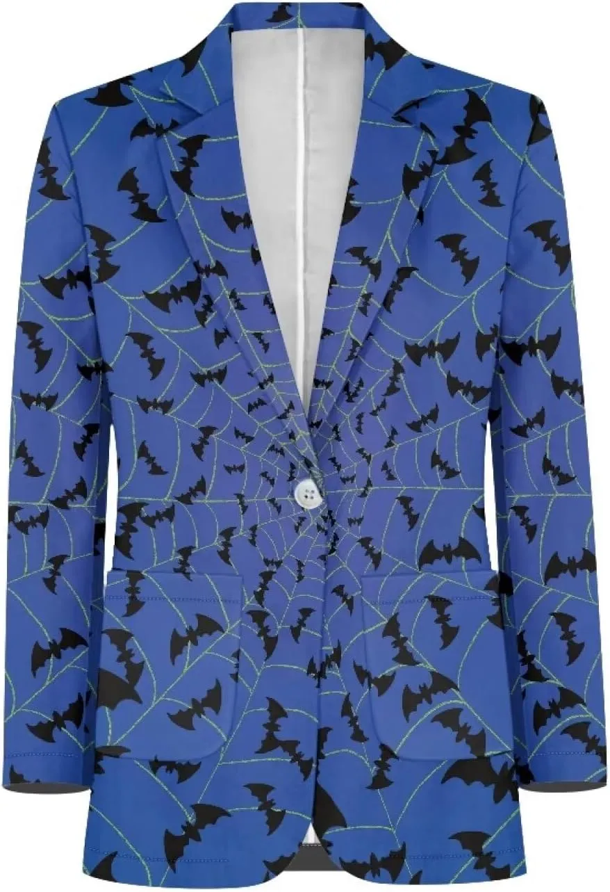Blazer for Men Notched Lapel Suit Jacket Casual Business Jackets Sports Coats Slim Fit with Functional Pockets