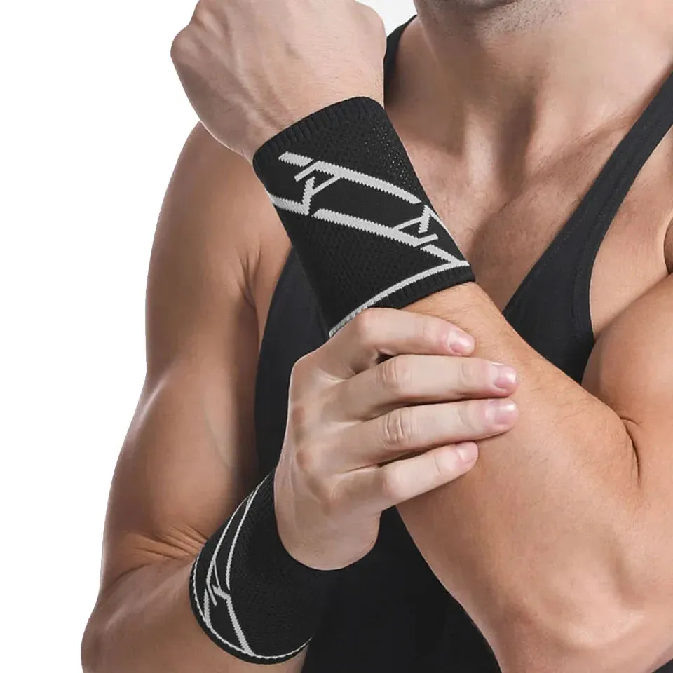 Breathable Compression Wrist Band For Tennis Gym Tendonitis