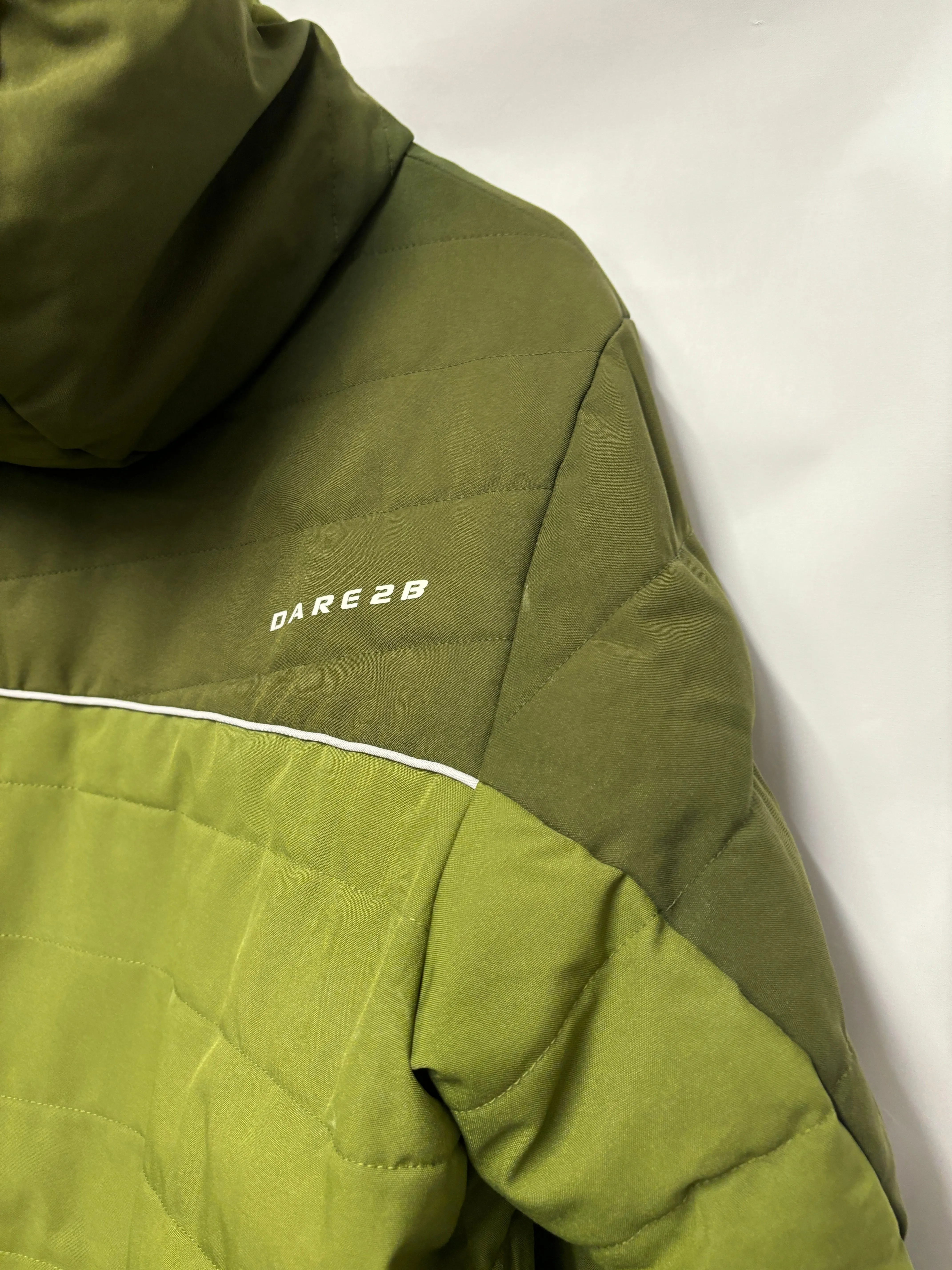 Dare 2B Green Insulated and Hooded Ski Jacket Large