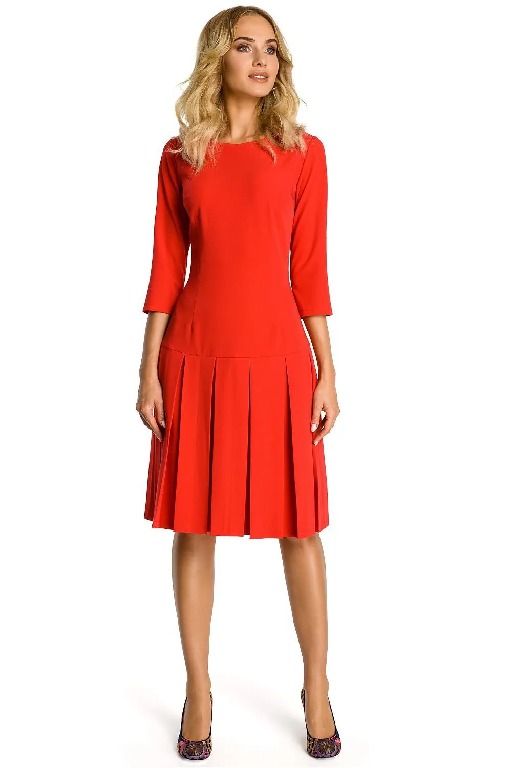 Delightful Ruffle A-Line Dress for Effortless Daytime Style