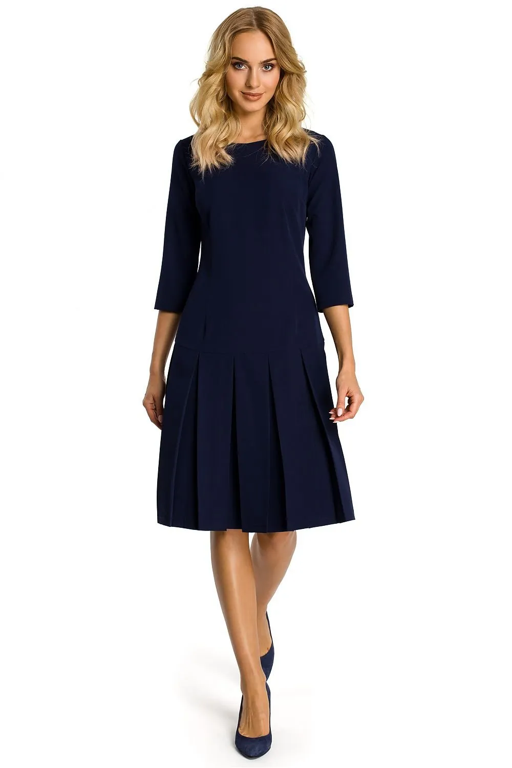 Delightful Ruffle A-Line Dress for Effortless Daytime Style