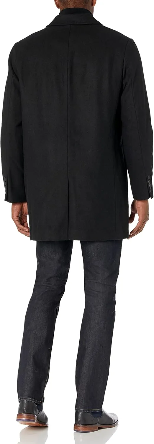 Dockers Men's Henry Wool Blend Top Coat (Regular and Big & Tall Sizes)