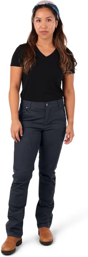 Dovetail Workwear Britt X Ultra Light Cargo Pants for Women, Straight Leg Fit, 13 Functional Pockets