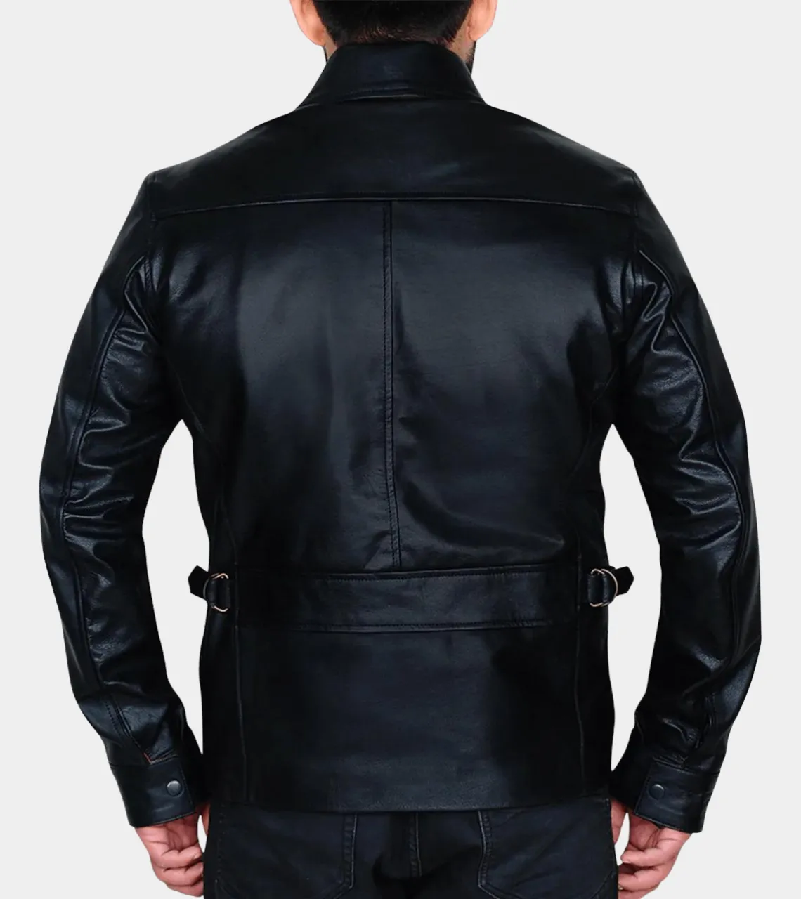 Estelle Men's Biker Leather Jacket