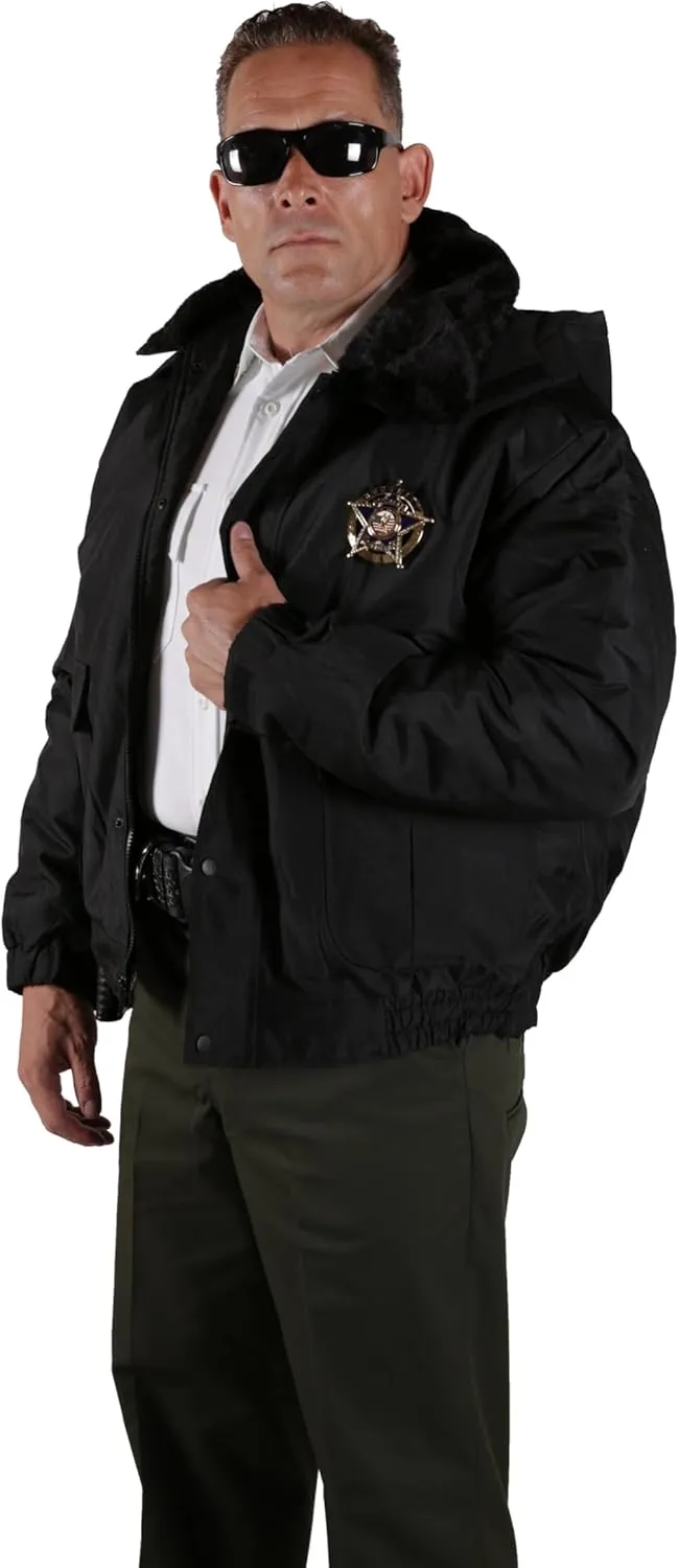 First Class 100% Nylon Oxford All Season Deluxe Plain and Security Bomber Jacket