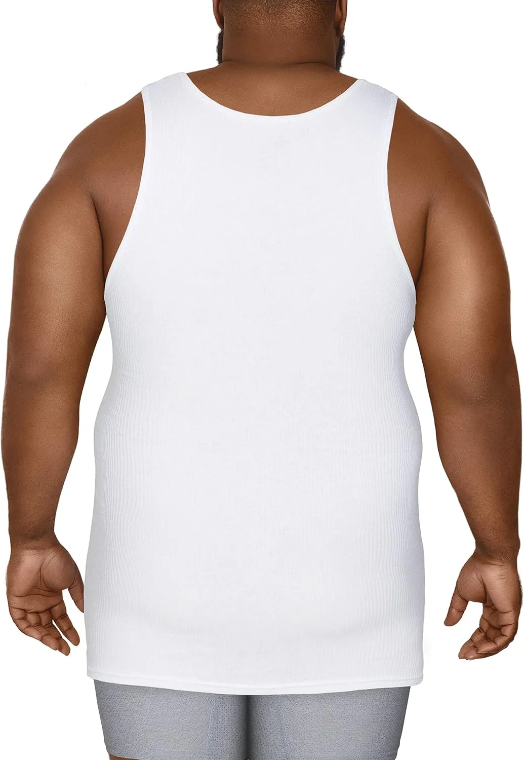 Fruit of the Loom Men's Sleeveless Tag Free Moisture Wicking Tank A-Shirt