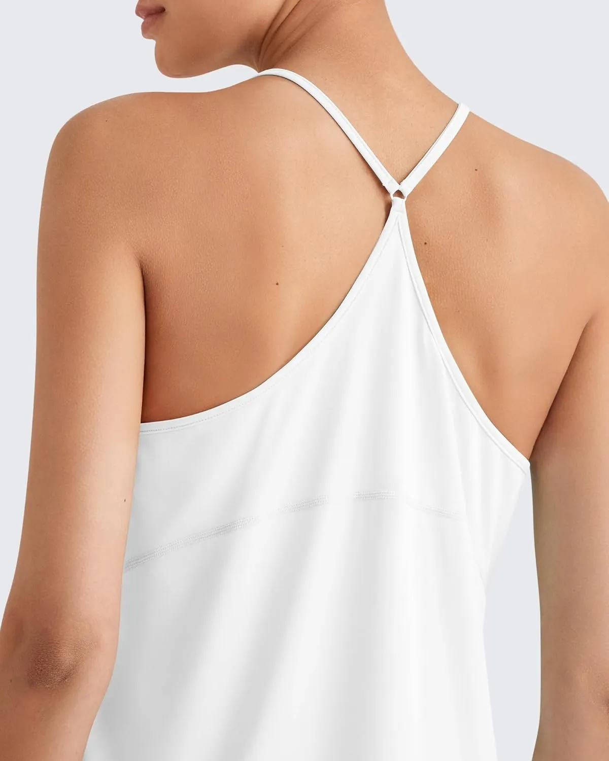 G4Free Womens Muscle Workout Tank Top Lightweight Athletic Gym Tops Fast Dry Racerback Running Tanks