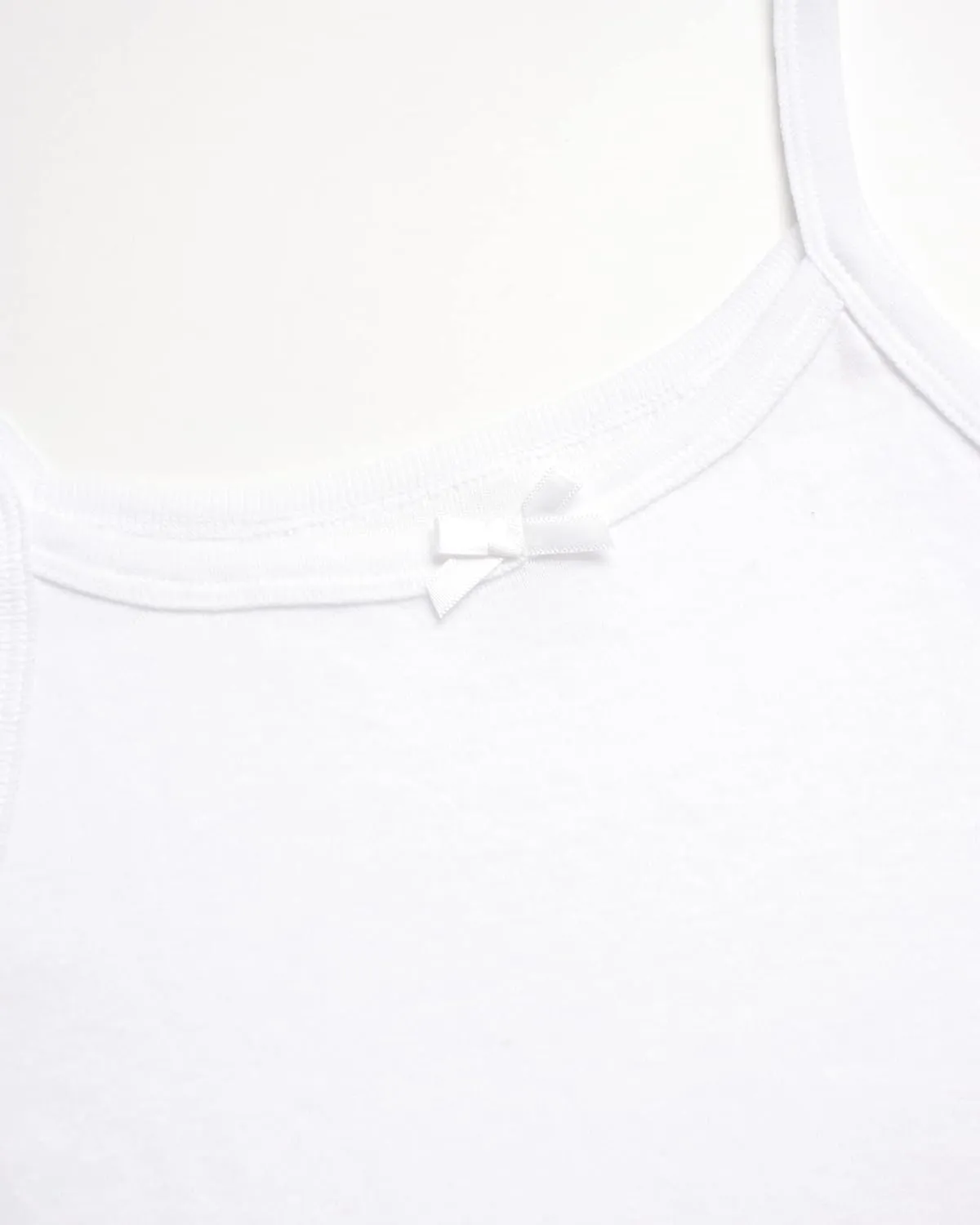 Girls Camisole - 6 Pack 100% Cotton Tank Tops Under Shirts for Girls (Sizes: 2T-16)