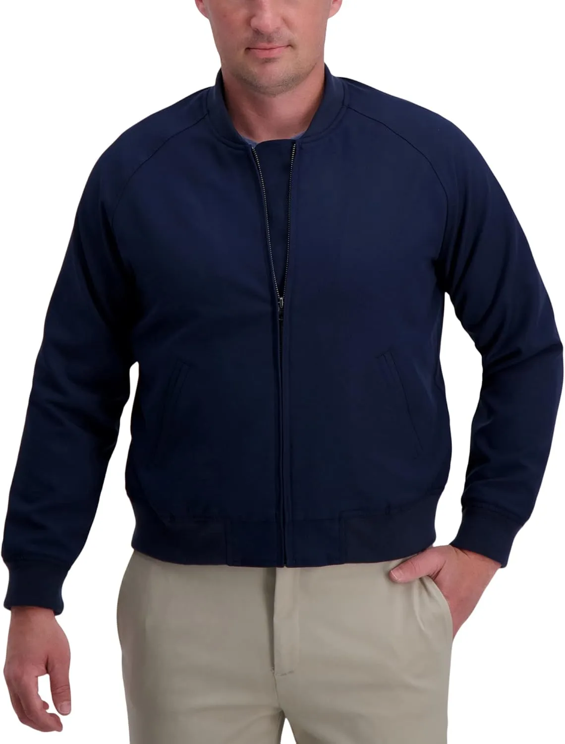 Haggar Men's Lightweight All Season Layering Shackets & Outerwear