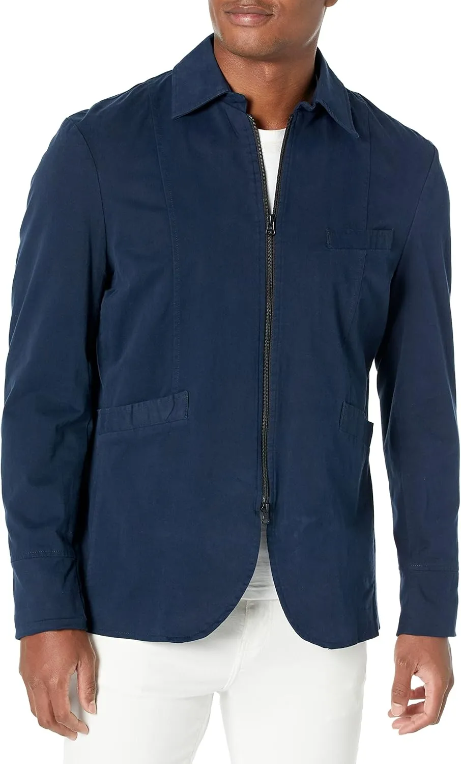 Haggar Men's Lightweight All Season Layering Shackets & Outerwear