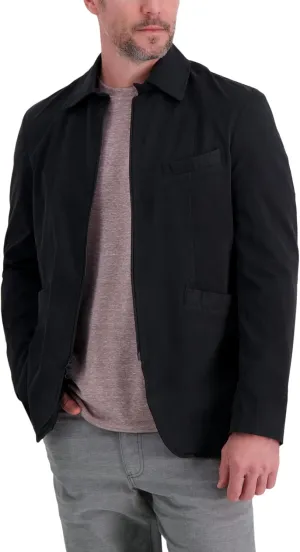 Haggar Men's Lightweight All Season Layering Shackets & Outerwear