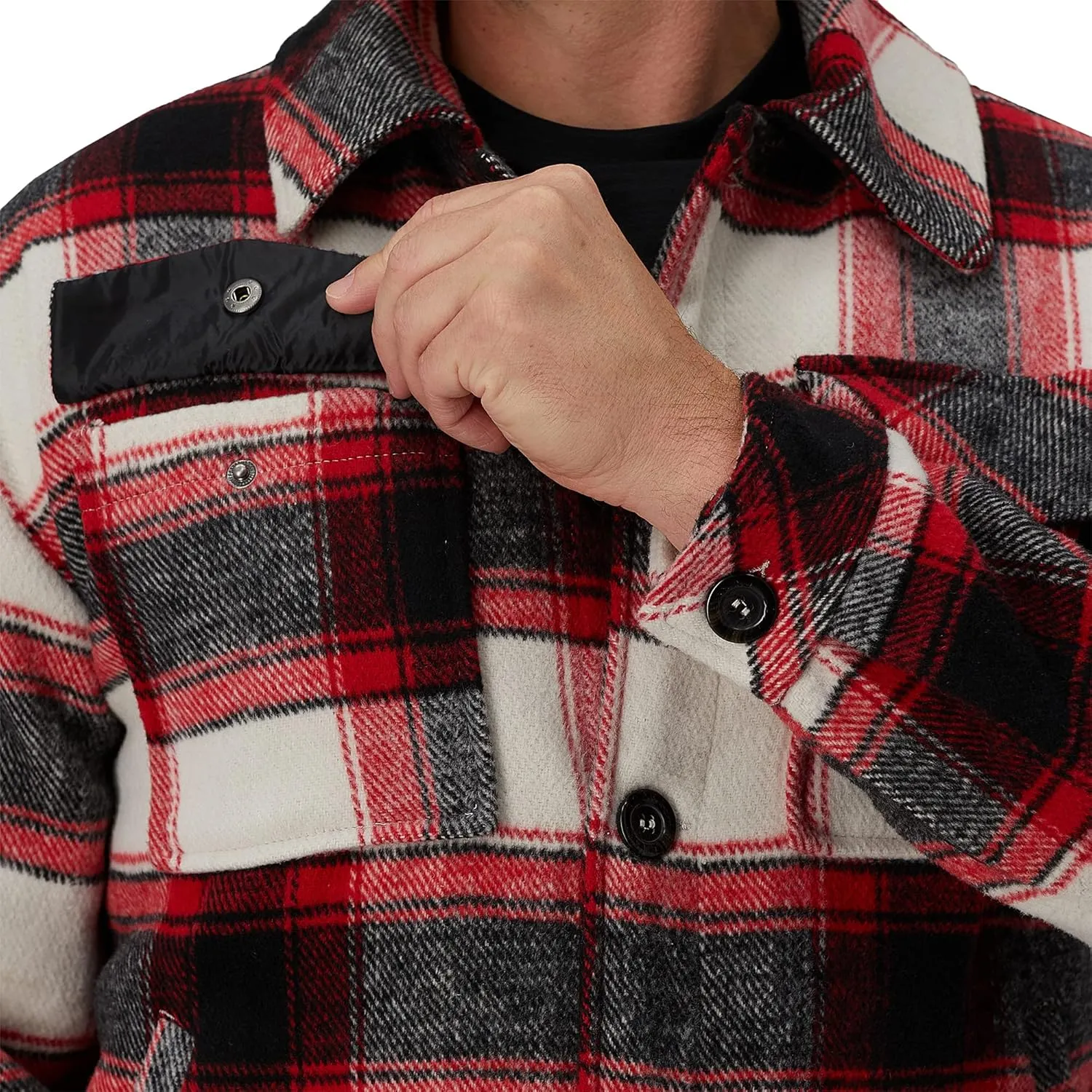 Haggar Men's Lightweight All Season Layering Shackets & Outerwear