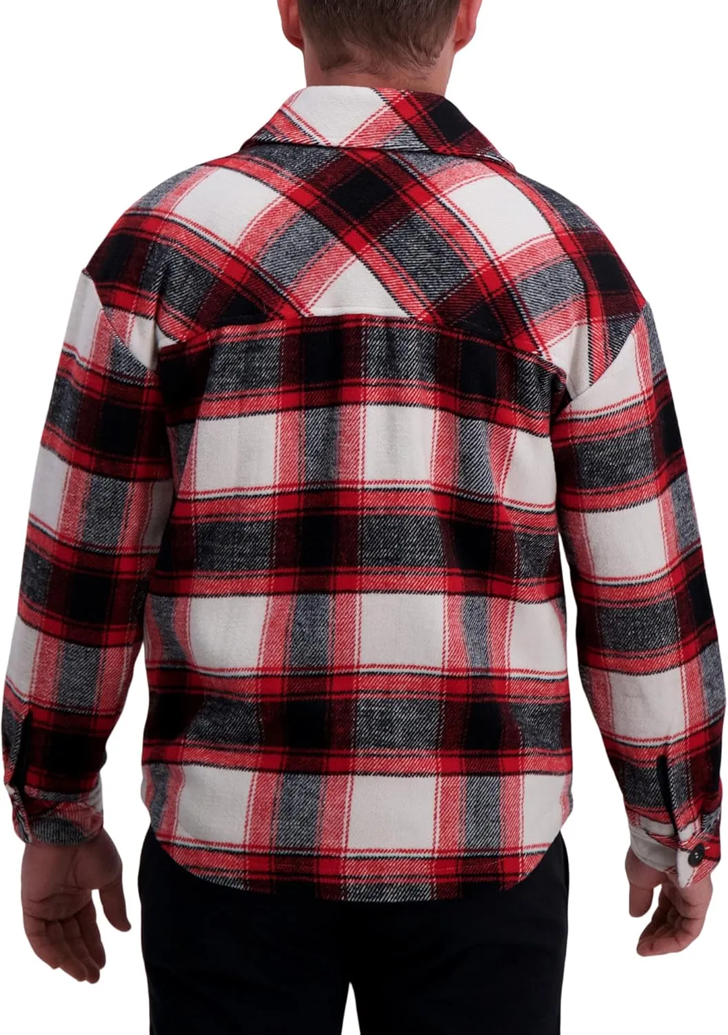 Haggar Men's Lightweight All Season Layering Shackets & Outerwear