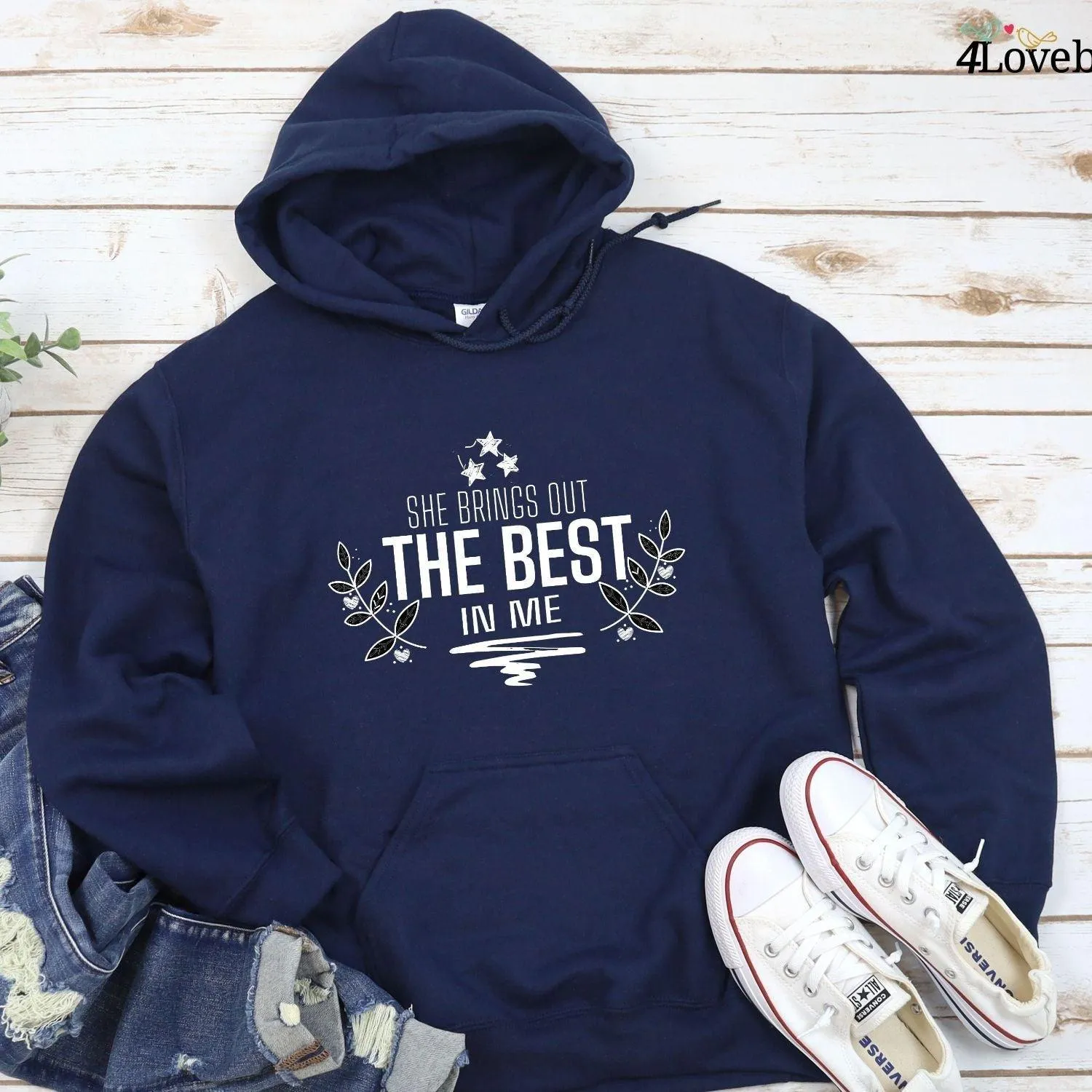 He/She Brings Out The Best In Me Matching Couple Set
