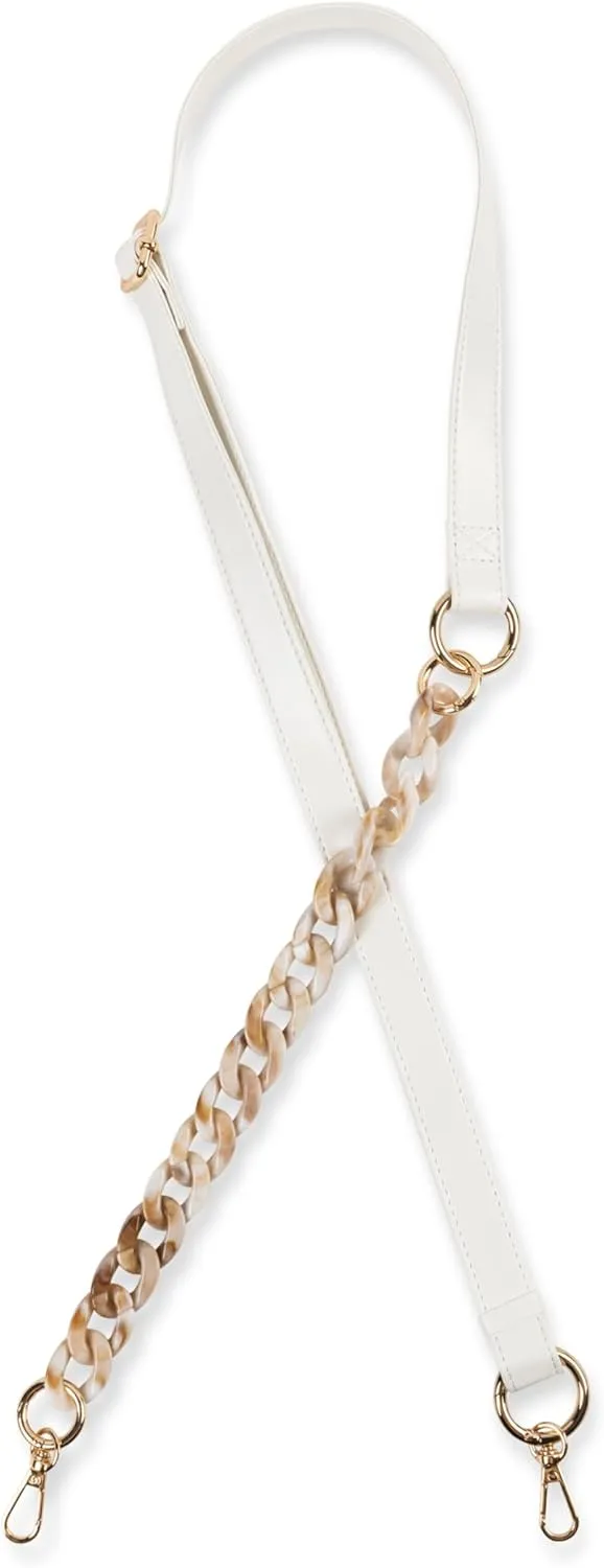 Ivory Crossbody with Detachable Nora Beige Marble Wristlet  Functional, Stylish Accessory for Phone, Wallet & Essentials  Versatile & Compact