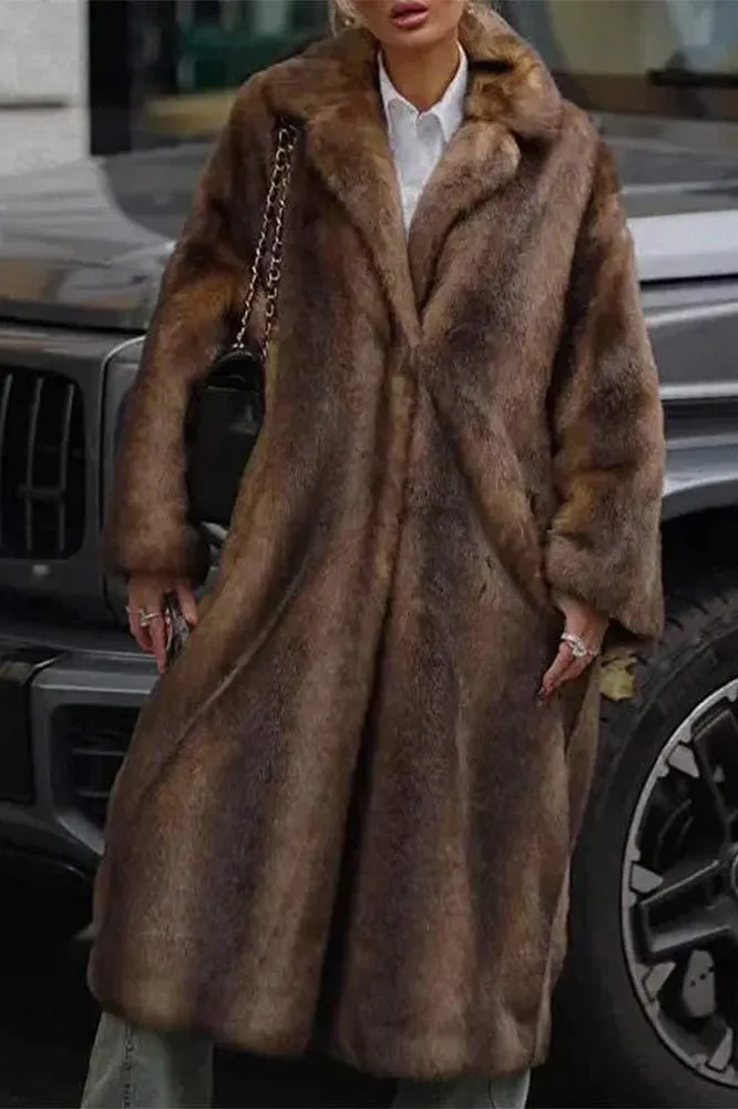 Luxurious Plush Coat