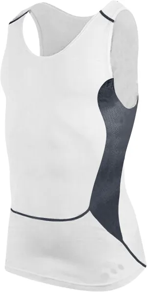 Men's Sleeveless Muscle Swim Shirt Summer Quick Dry Slim Rash Guard Swimwear Casual Gym Workout Training Tank Tops