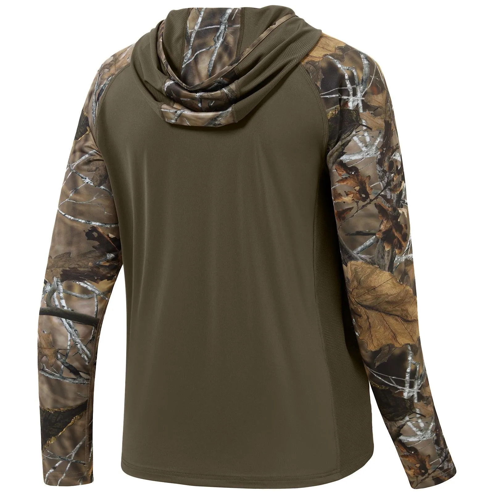 Men’s UPF 50  Long Sleeve Fishing Hoodie  FS17M New
