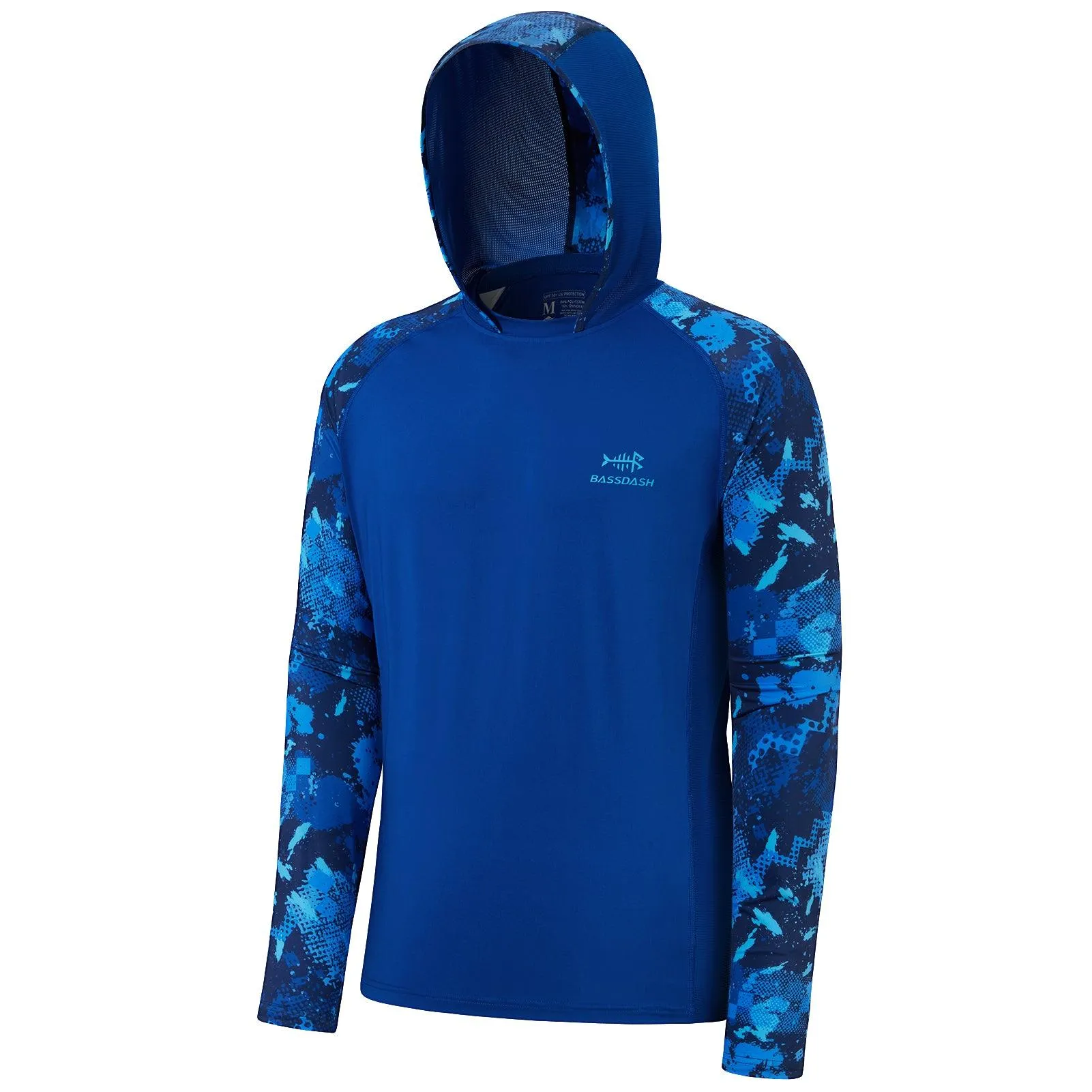 Men’s UPF 50  Long Sleeve Fishing Hoodie  FS17M New