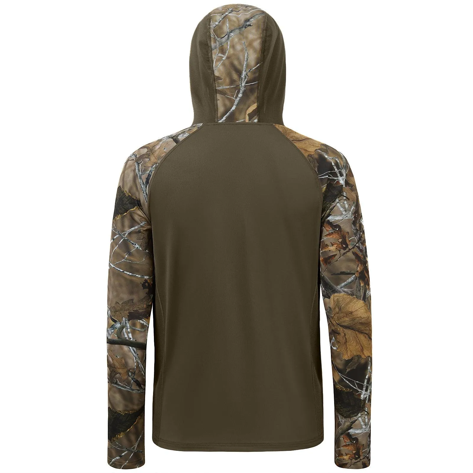 Men’s UPF 50  Long Sleeve Fishing Hoodie  FS17M New