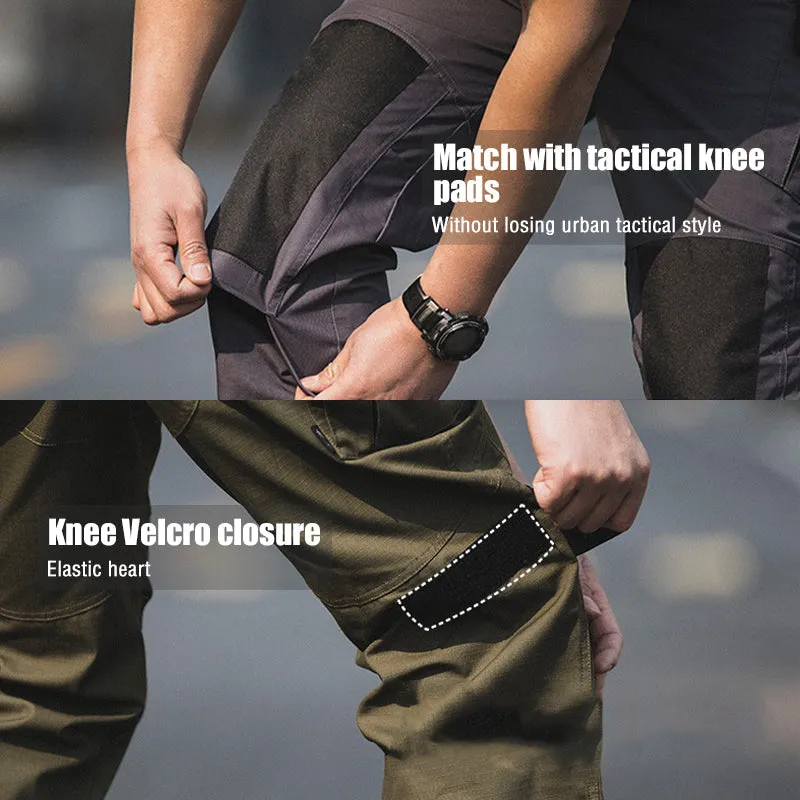 Men's Urban Cargo Pants Waterproof Ripstop Pants
