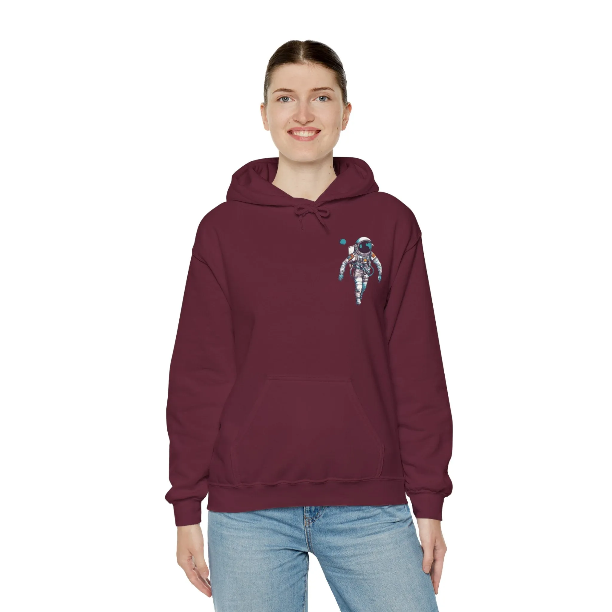 Mini Me Astronaut Spaceart Sci-Fi Hoodie