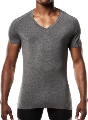 Mr. Davis Comfort Fit Premium Bamboo Viscose Tailored Cut Stylish V Neck Men's Undershirt
