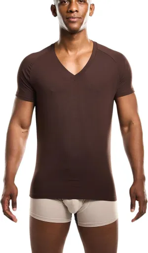 Mr. Davis Comfort Fit Premium Bamboo Viscose Tailored Cut Stylish V Neck Men's Undershirt