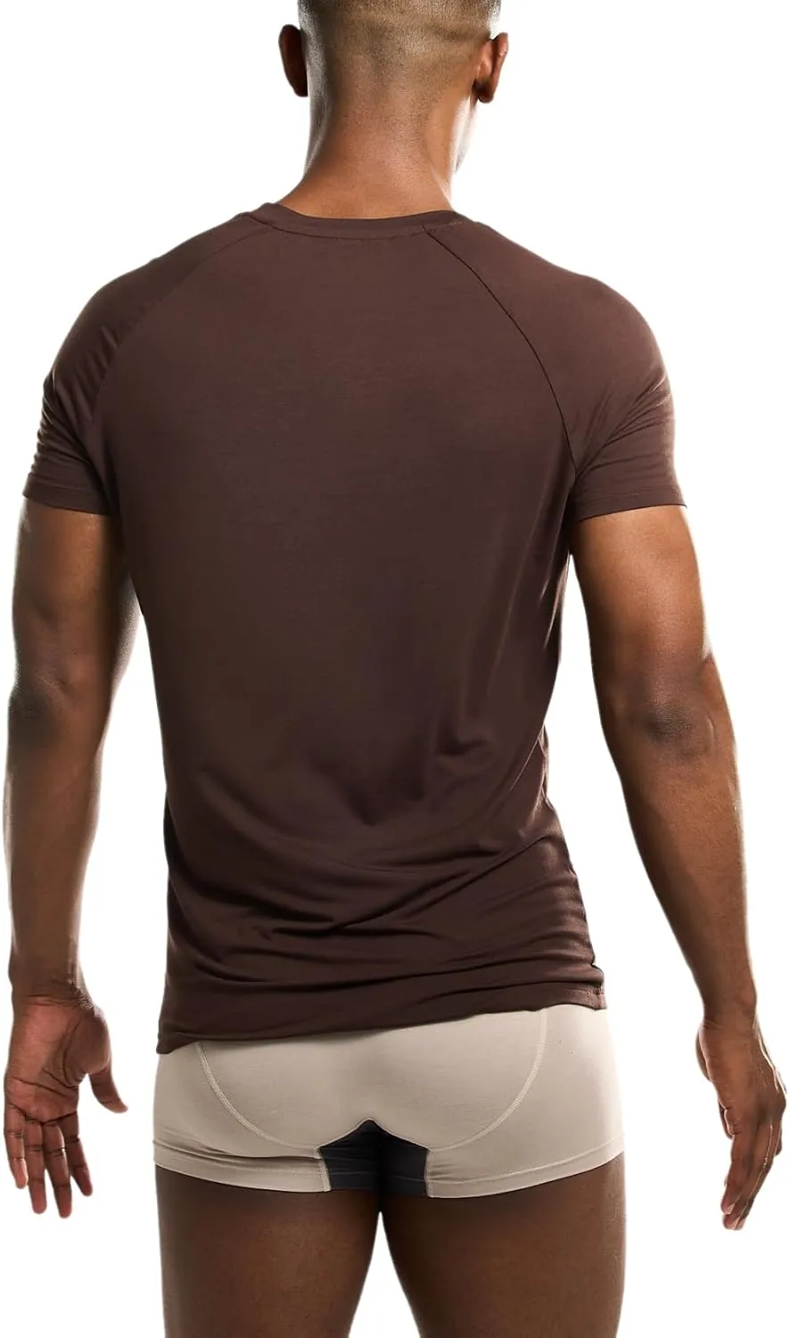 Mr. Davis Comfort Fit Premium Bamboo Viscose Tailored Cut Stylish V Neck Men's Undershirt