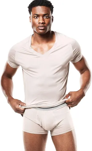 Mr. Davis Comfort Fit Premium Bamboo Viscose Tailored Cut Stylish V Neck Men's Undershirt