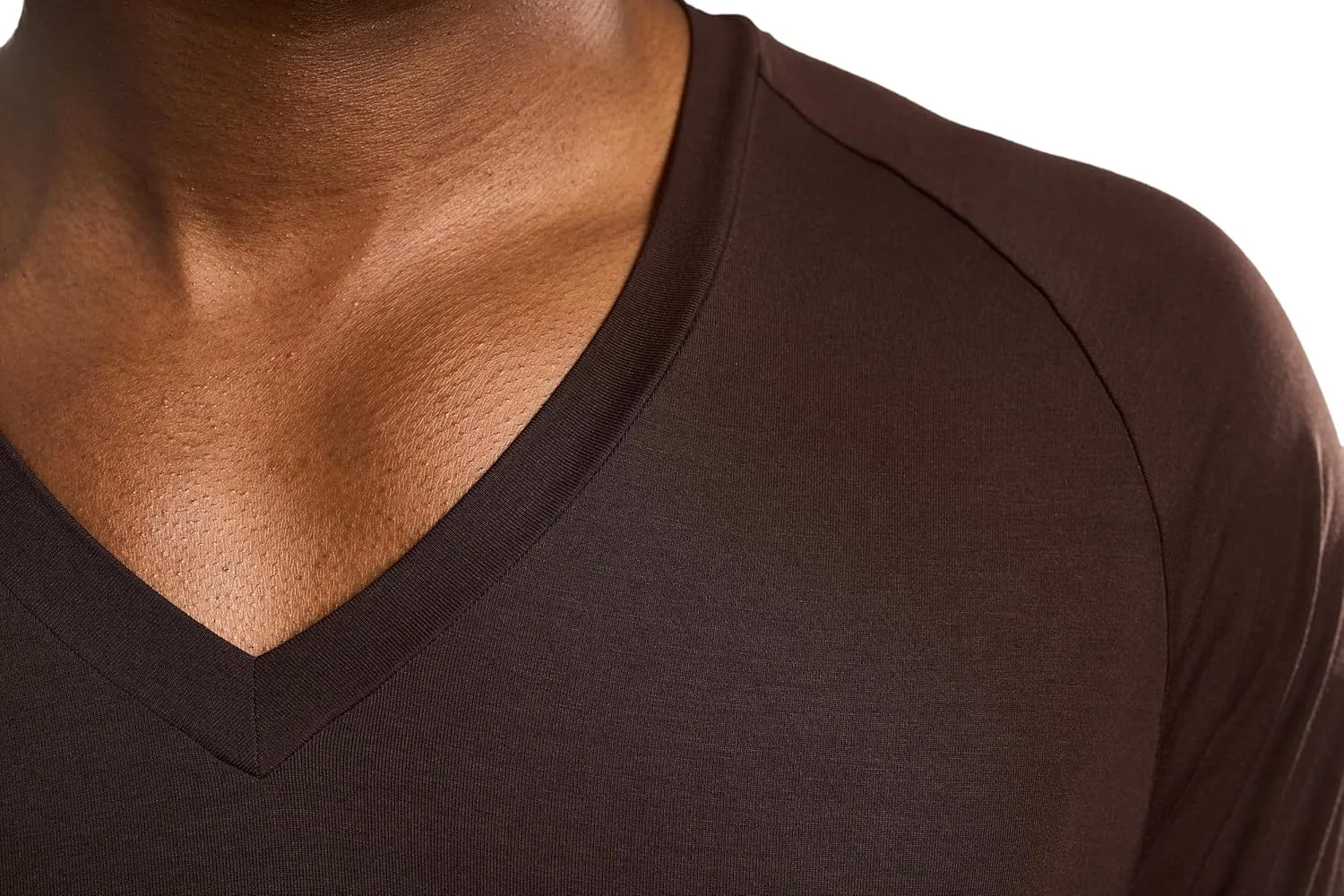 Mr. Davis Comfort Fit Premium Bamboo Viscose Tailored Cut Stylish V Neck Men's Undershirt
