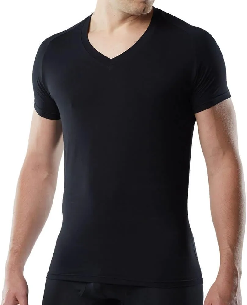 Mr. Davis Comfort Fit Premium Bamboo Viscose Tailored Cut Stylish V Neck Men's Undershirt