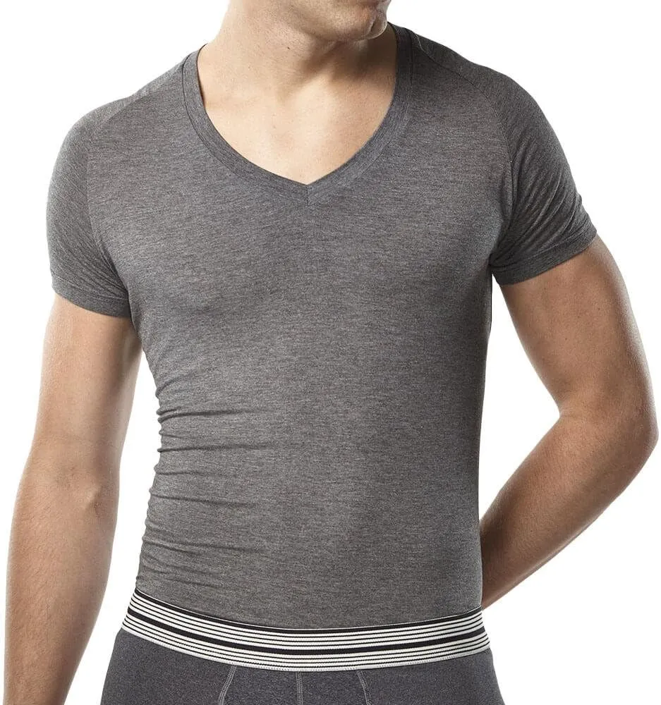 Mr. Davis Comfort Fit Premium Bamboo Viscose Tailored Cut Stylish V Neck Men's Undershirt