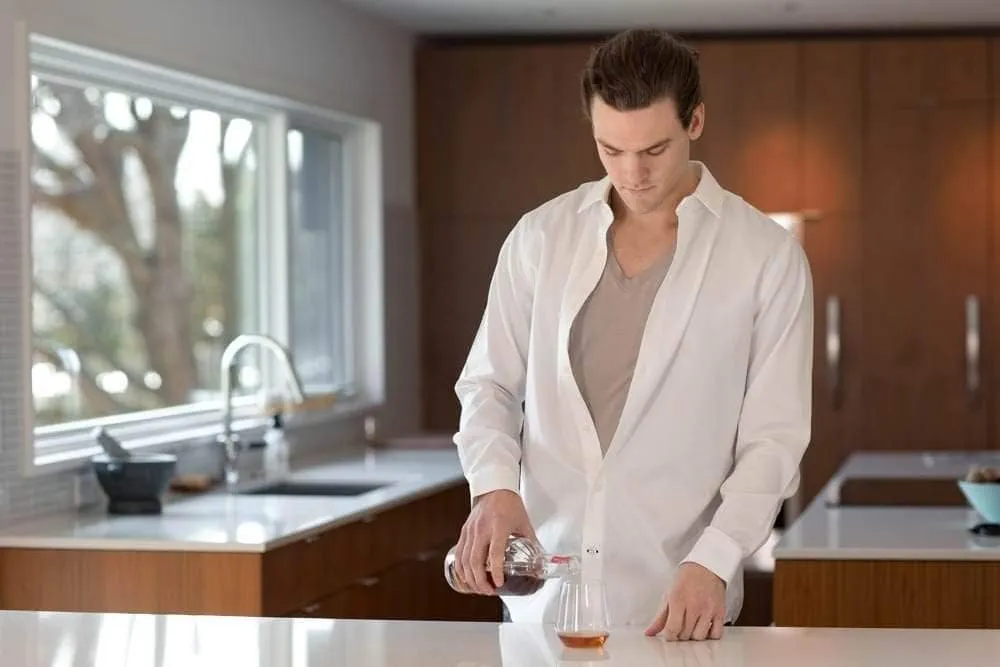 Mr. Davis Comfort Fit Premium Bamboo Viscose Tailored Cut Stylish V Neck Men's Undershirt