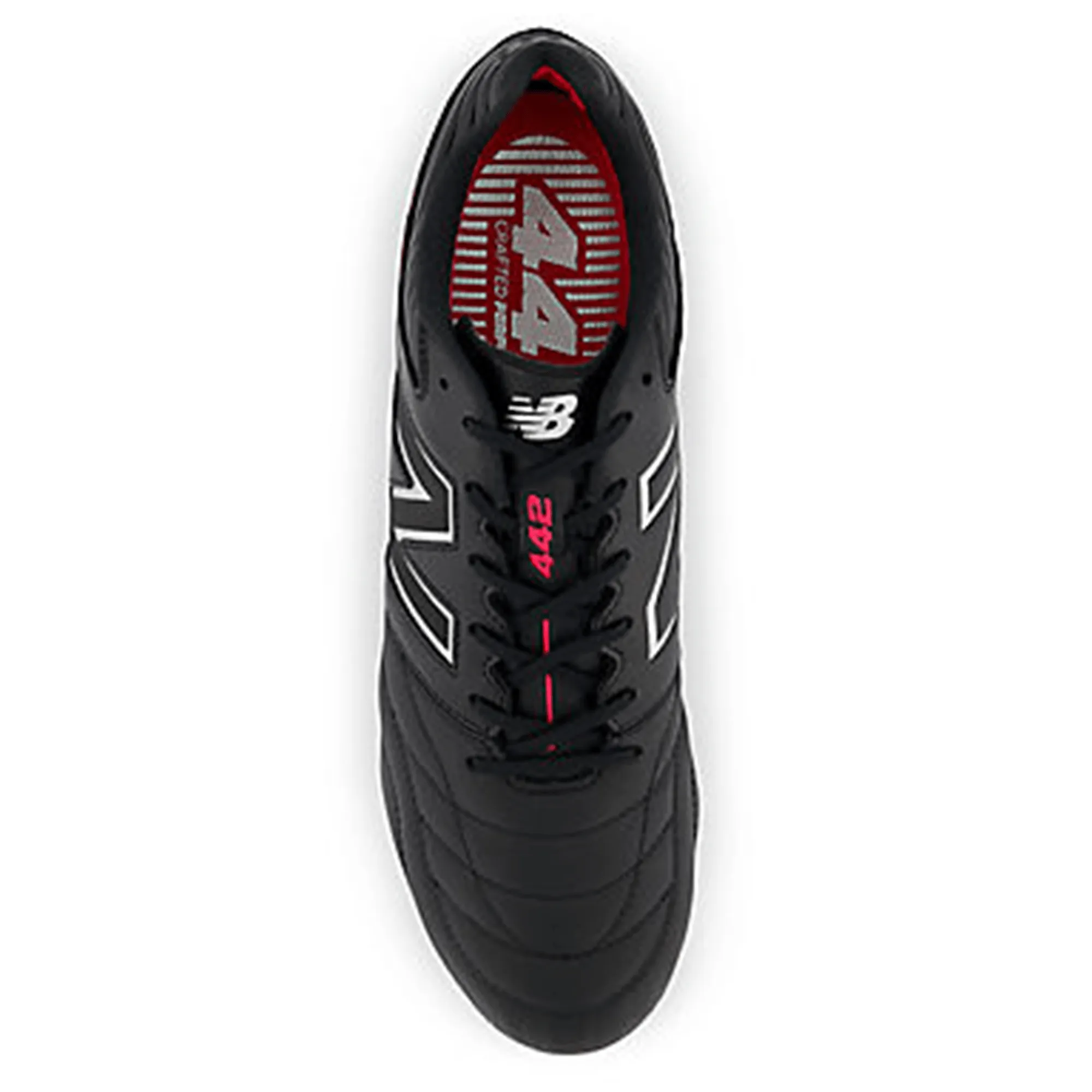 New Balance 442 v2 Pro Synthetic FG - Black/Silver