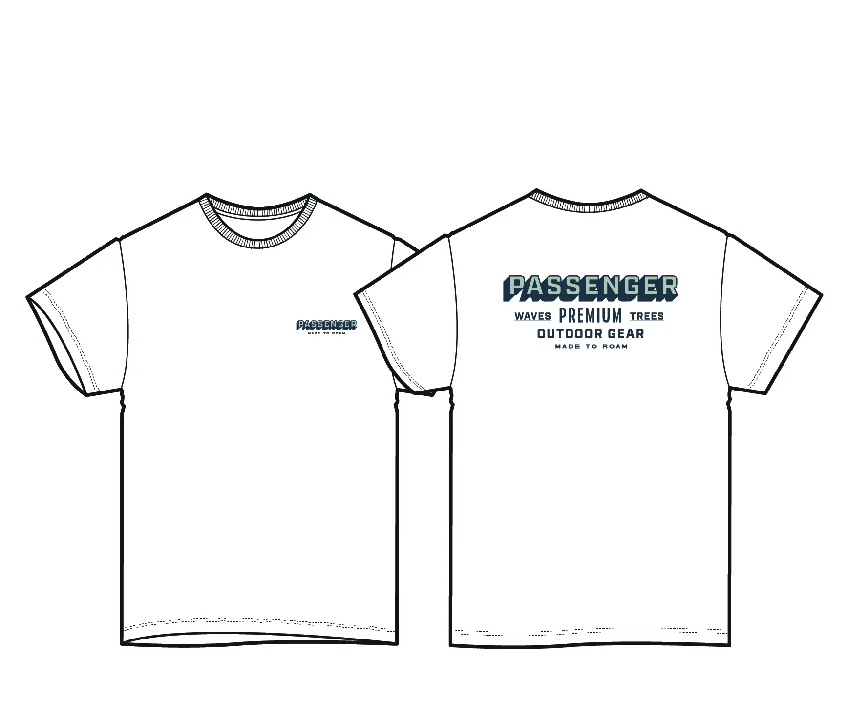 Outdoor Gear Organic Cotton T-Shirt - White