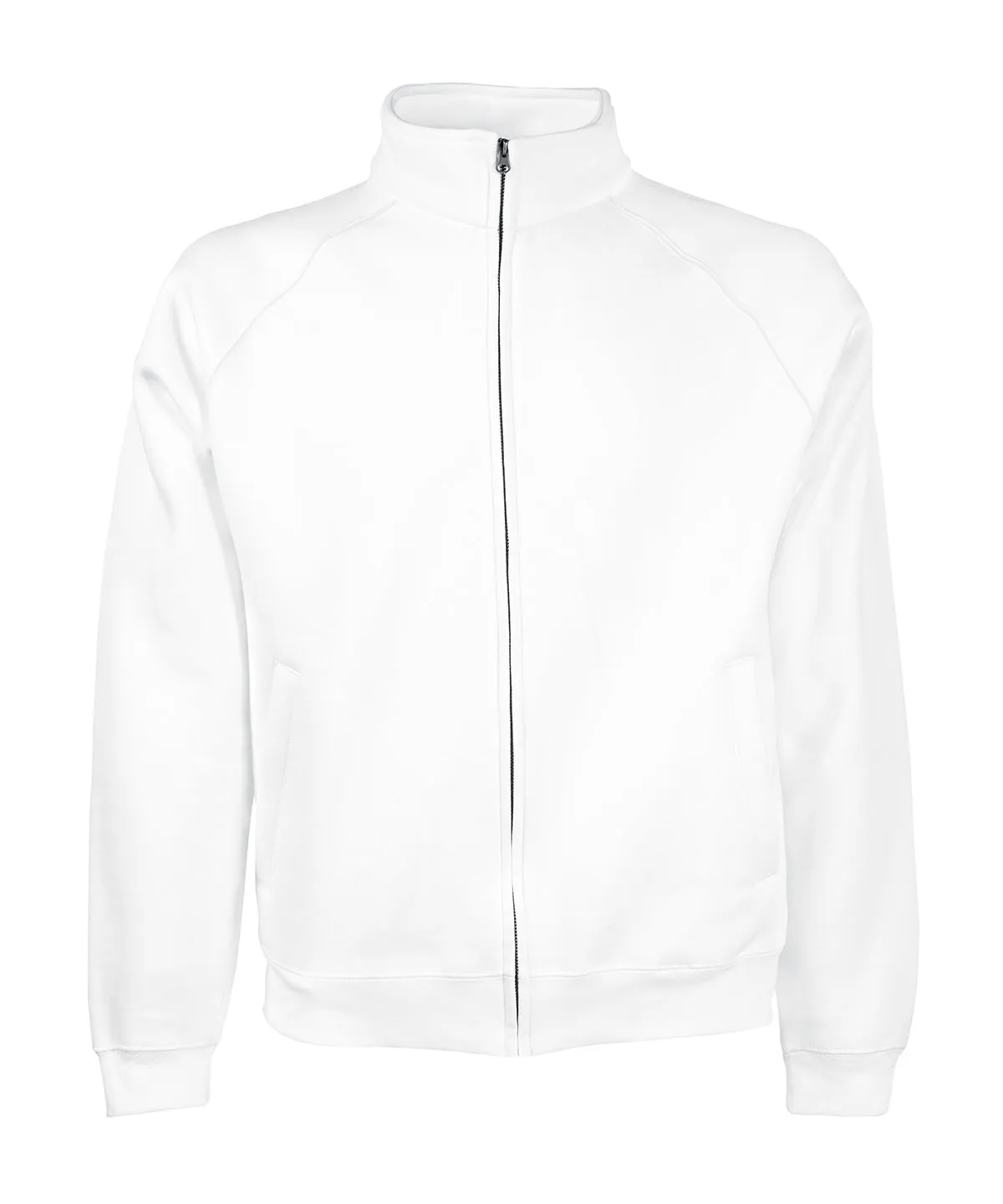 Premium 70/30 sweatshirt jacket | White