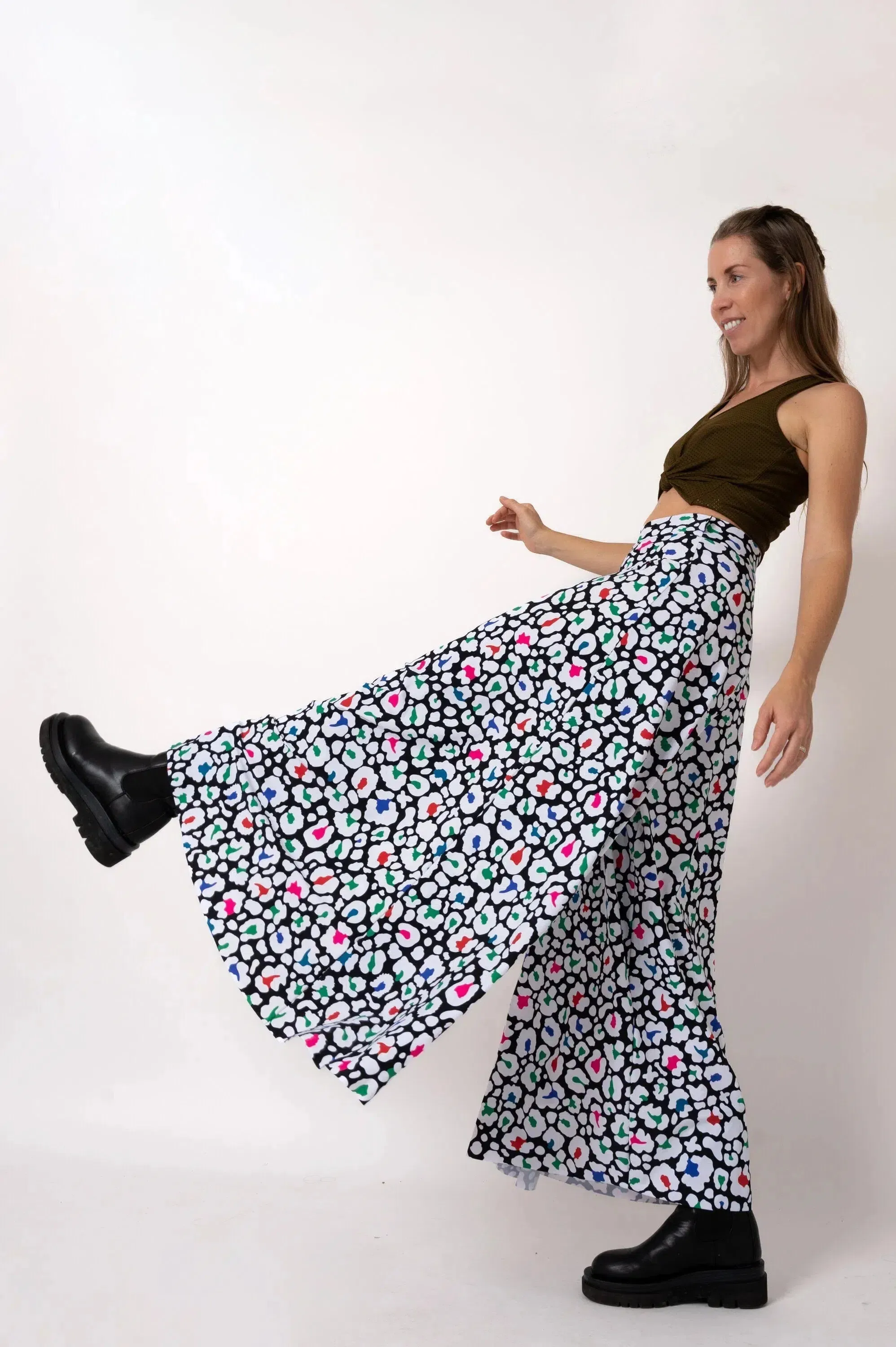 Silky Palazzo Pant - Mixed Signals