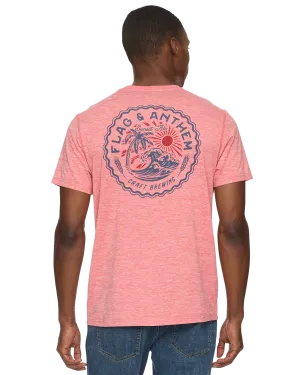 SUNSET ALE UPF PERFORMANCE TEE