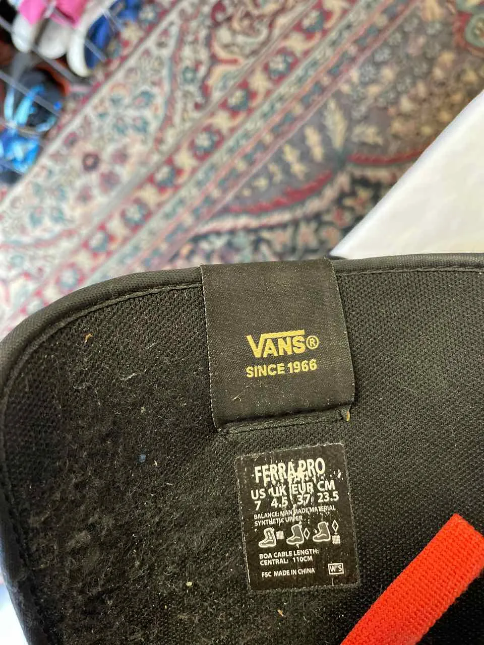 Vans Mary Rand Snowboard  Boots Women's 7