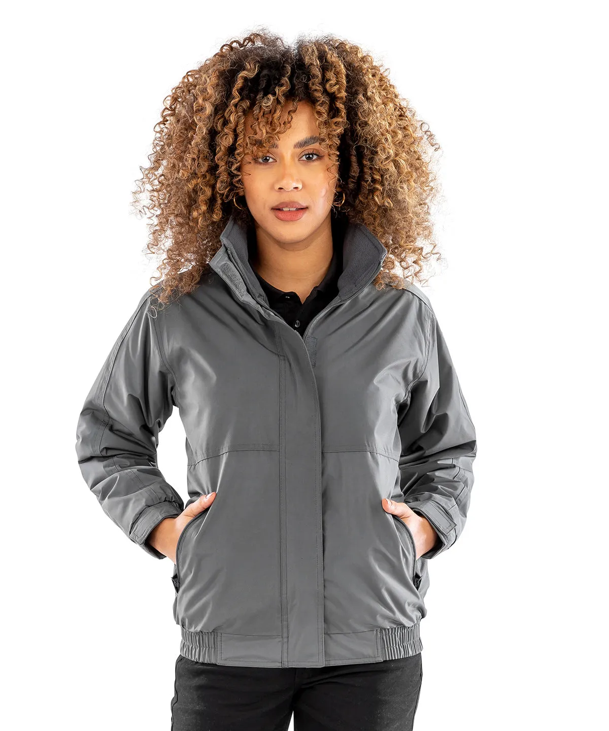 Womens Core channel jacket | Navy
